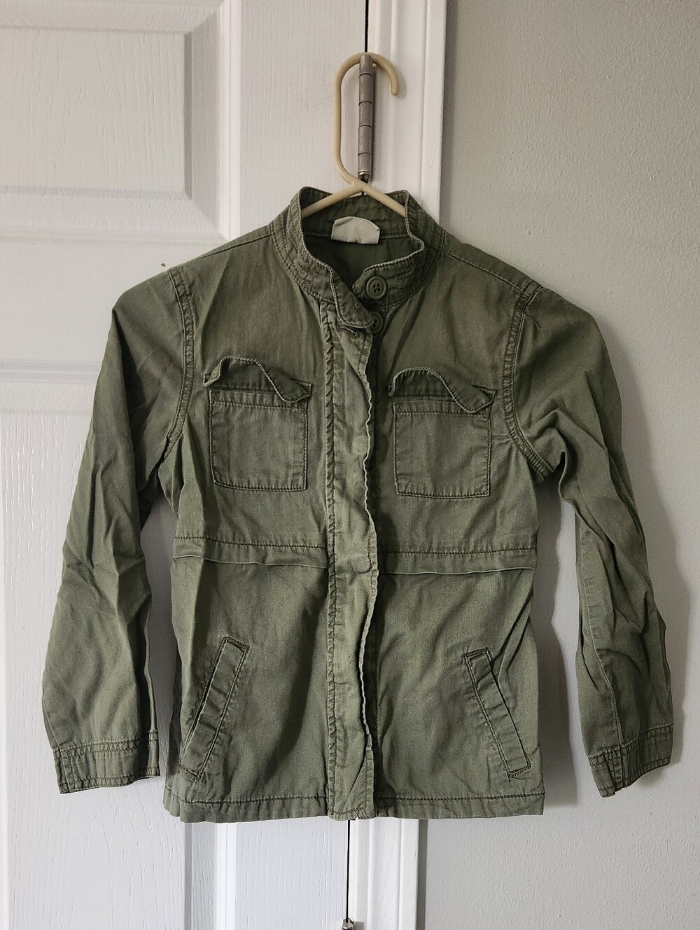 Crazy 8's Army Green Utility Jacket Medium 7/8